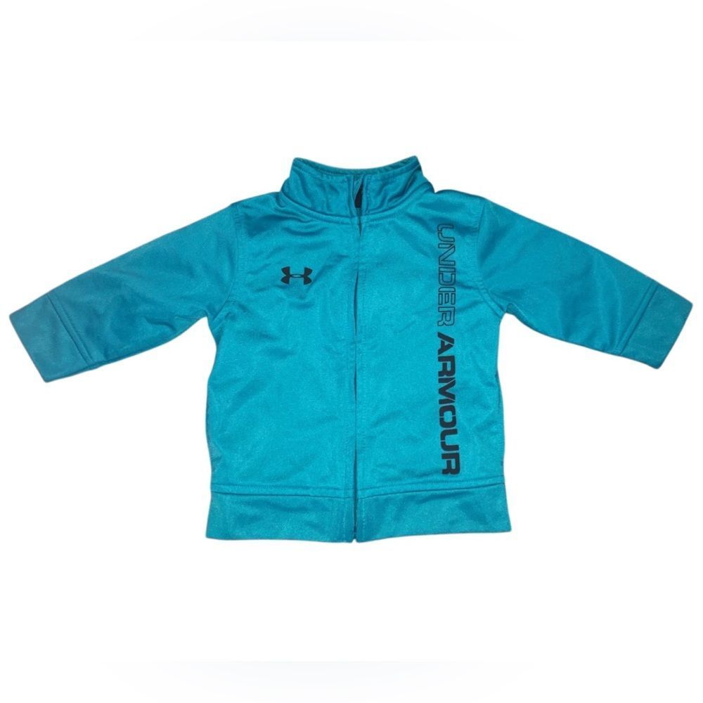 3-6months Under Armour Blue zip up Jacket